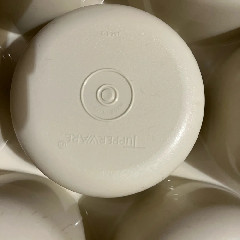Tupperware Cream Divided Serving‎ Platter